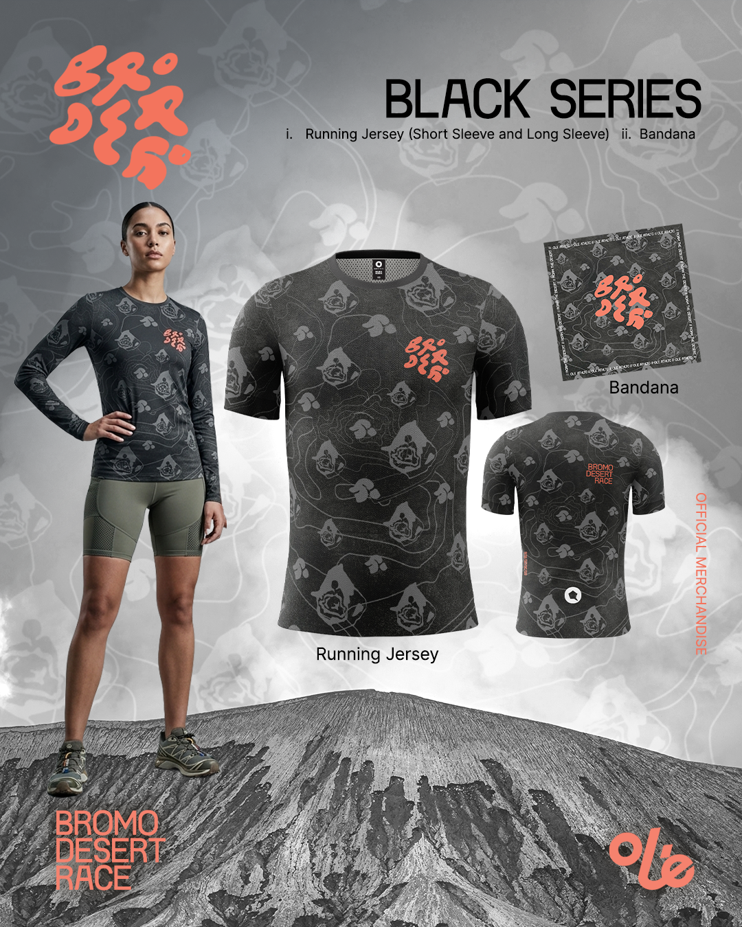 BRODER 50 BLACK Bandana - Image 2